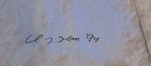 Henk van Vessem - Pastelkrijt, Zonder titel - Ingelijst (Groot) kopen? Bied vanaf 1!