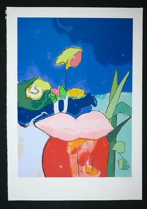 Henk van Vessem - Zeefdruk, Zonder titel kopen? Bied vanaf 1!