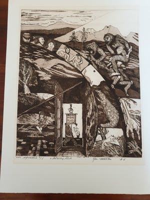 Jan Vaatstra - Kleine oplage, handgesigneerd, Missing link kopen? Bied vanaf 15!