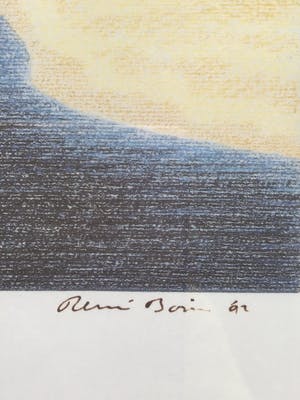 Rene Boin - Grote zeefdruk, gesigneerd en ingelijst kopen? Bied vanaf 50!
