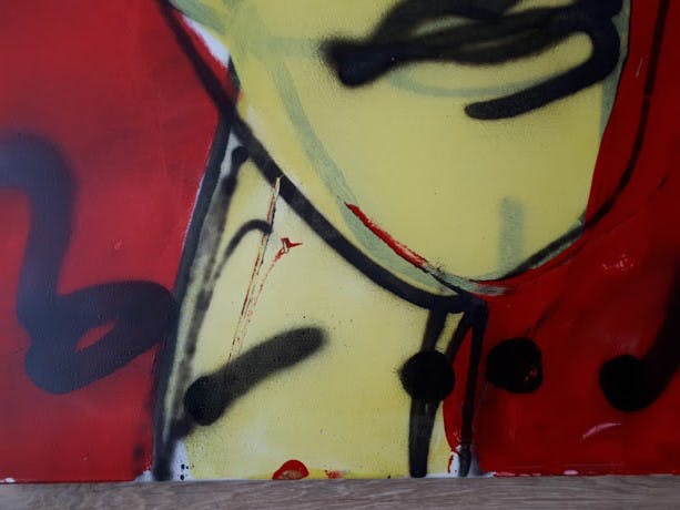 Herman Brood - schilderij uit 1995, gesigneerd kopen? Bied vanaf 1300!