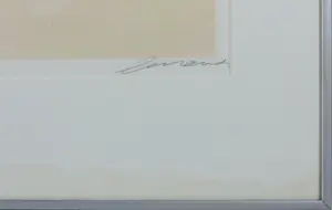 Eugène Brands - Zeefdruk op papier, Nuages - Ingelijst kopen? Bied vanaf 350!