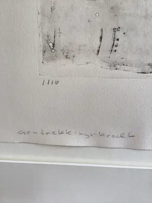 Cees Kortlang - Grote ets, gesigneerd geschept papier , oplage1/10 kopen? Bied vanaf 50!