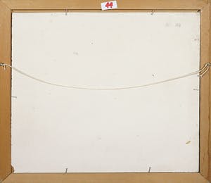 Jan Dekker - Olieverf op hardboard, Herfstbomen, Ingelijst kopen? Bied vanaf 1!
