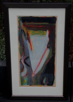 Bram van Velde - Ingelijste kleuren litho - 1973 kopen? Bied vanaf 595!