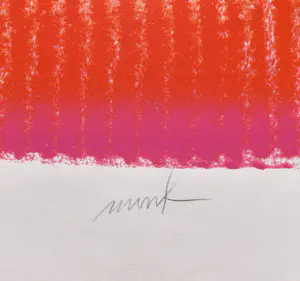 Heinz Mack - Flammenhand (1981), zeefdruk kopen? Bied vanaf 595!