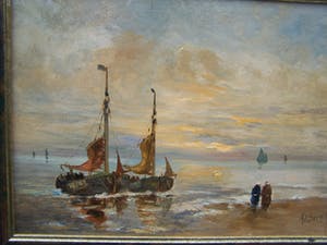 Andries van den Berg - Boomschuiten aan het strand kopen? Bied vanaf 70!