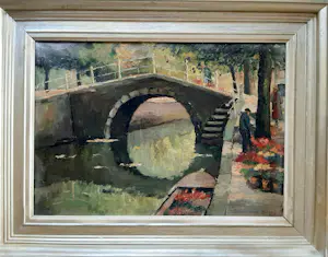 Chris de Bruijn - Delft bloemenmarkt kopen? Bied vanaf 150!