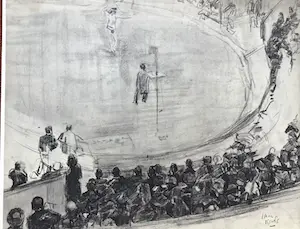 Isaac Israels - 5 tekeningen in koperdiepdruk , gesigneerd in druk kopen? Bied vanaf 65!