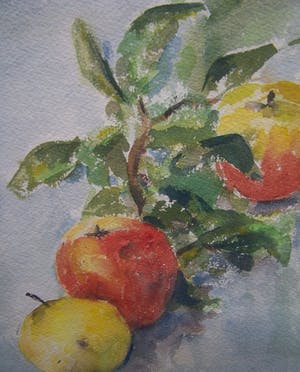 Cornelia Arnold-Mees - Sitlleven met appels kopen? Bied vanaf 40!