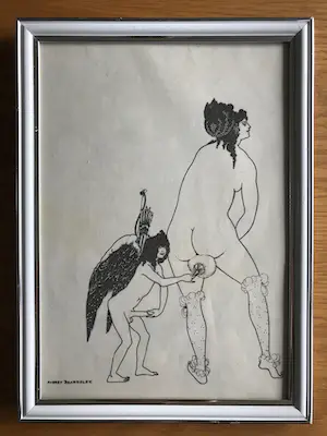 Aubrey Beardsley - Lot van 8 ingelijste prenten - Lysistrata - omstreeks 1930 kopen? Bied vanaf 95!