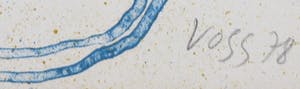 Jan Voss - Litho, Sans titre / Prent 190 kopen? Bied vanaf 35!