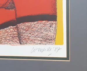 Corneille - " FEMME ROUGE, OISEAU BLEU ET CHAT VERT" uit 1987 ( GROOT) - laatste keer!! kopen? Bied vanaf 245!