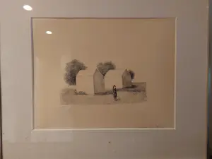 Metten Koornstra - Vrouw met hoed in landschap kaufen? Bieten Sie von 65!
