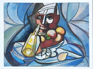 Johan Jacob Voskuil - Unicum: Stilleven - Ingelijst kopen? Bied vanaf 265!