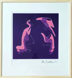 Rob Scholte - Kauwgom flessen | Mis en bouteille dans Noscaves | Nieuw ingelijst verkocht voor € 95!