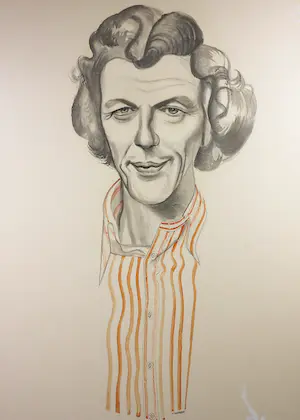 Eppo Doeve - Gemengde techniek op papier, Wim Kok - Ingelijst (Groot) kopen? Bied vanaf 100!