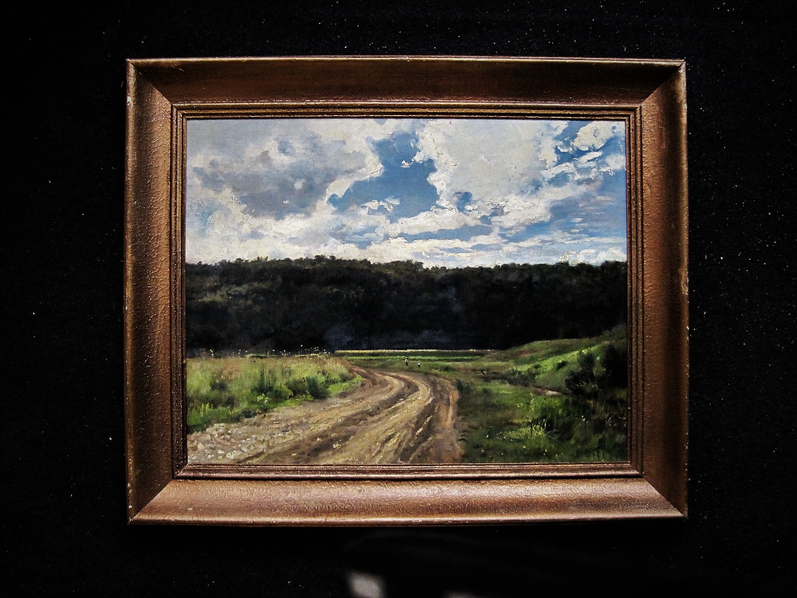 Niet of onleesbaar gesigneerd - Fraai ca. 1900 geschilderd "Indonesie Bali - theeplukkers - gesigneerd kopen? Bied vanaf 1!