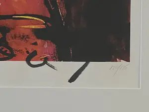 Herman Brood - Torso Red - 120/125 - Handgesigneerd kopen? Bied vanaf 650!