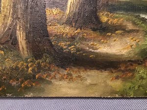 Niet of onleesbaar gesigneerd - Bos met water kopen? Bied vanaf 1!