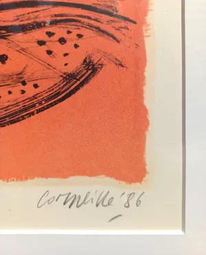 Corneille - Bateau et oiseau, litho (netjes ingelijst) kopen? Bied vanaf 1!