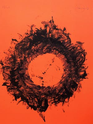 Buy Otto Piene - Red Morning? Bid from 800!