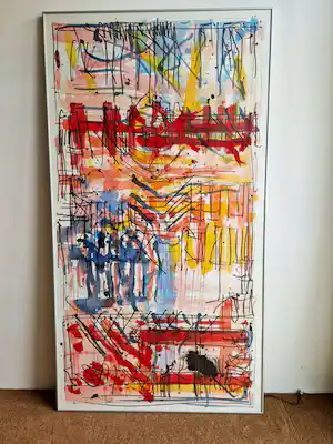 Mathieu Berden - Abstract verkauft für € 250!
