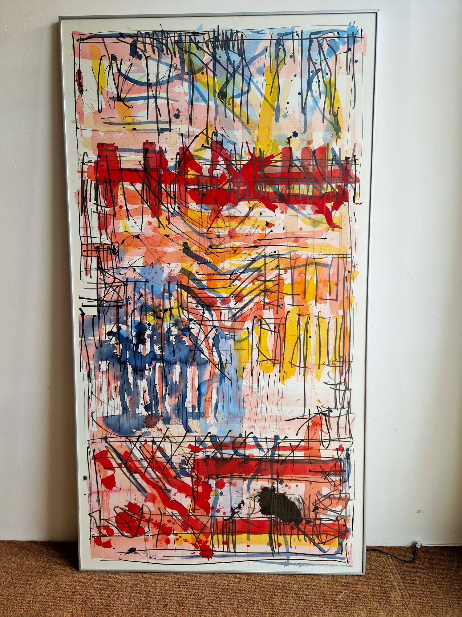 Mathieu Berden - Abstract verkocht voor € 250!