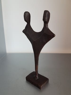 Jos Gielen - Bronzen beeld " Evenwicht " kopen? Bied vanaf 35!