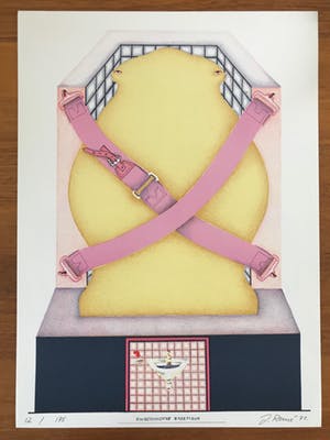 Jorg Reme - Mooie litho - Gesigneerd - 1971 - 12/175 kopen? Bied vanaf 45!