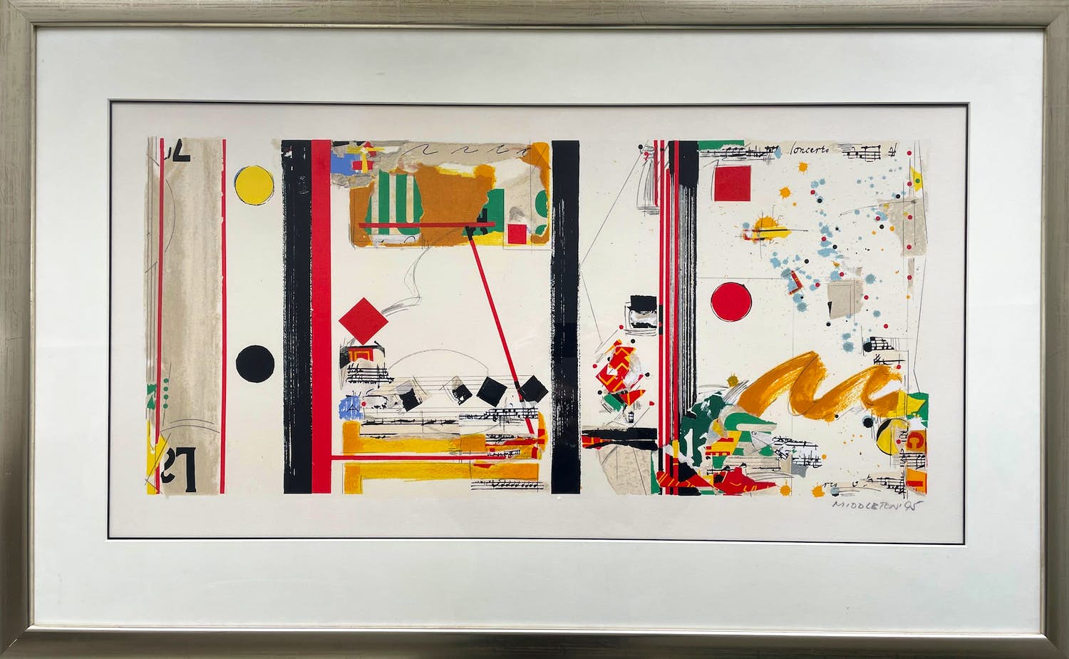 Sam Middleton - Guitar Strings in groot formaat verkocht voor € 130!