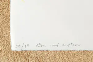 Bernhard Jäger - 'Oben und unten', litho kopen? Bied vanaf 49!