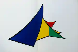 Alexander Calder - litho - 1963 verkauft für € 89!