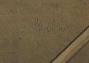 Jan Bollaert - Gemengde techniek op board, Napoleon & Mickey (Zeer Groot) kopen? Bied vanaf 100!