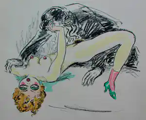 Kees van Dongen - Litho: Naakt 1951 verkauft für € 199!