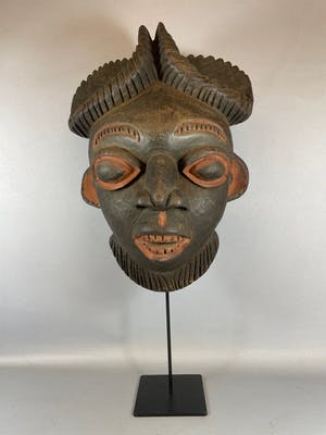 Bamun - African Bamun mask - Cameroon kopen? Bied vanaf 45!