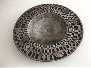 Olav Joff - BRUTALIST Stainless steel schaal verkocht voor € 80!