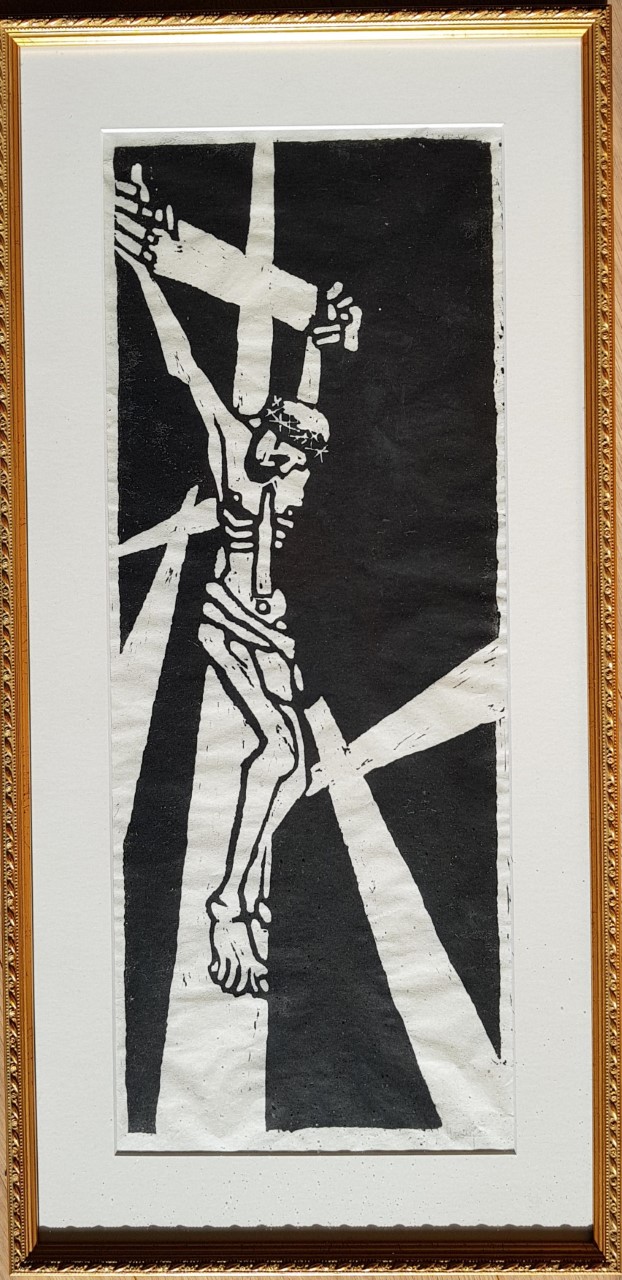 Niet of onleesbaar gesigneerd - Corpus christi, houtsnede, onbekende signatuur kopen? Bied vanaf 1!