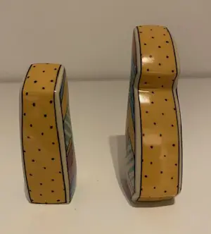 Rosenthal - Dorothy Hafner peper & zoutstel Flash One in originele doos Memphis style kopen? Bied vanaf 99!