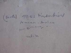 Jan Zondag - Tante Meu - Houtskooltekening kopen? Bied vanaf 60!