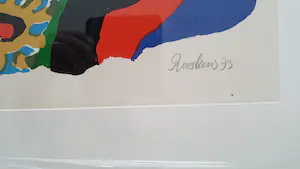 Anton Rooskens - Birds 3 (zeefdruk met beperkte oplage en nieuw ingelijst) kopen? Bied vanaf 365!