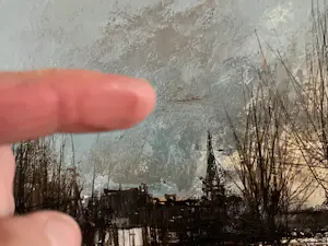 Francois Franc - “NEIGE AUX LOGES” NORMANDIË kopen? Bied vanaf 150!