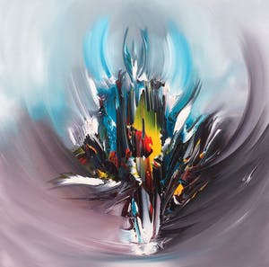 Gena Genadyj - Abstract Blue kopen? Bied vanaf 1!