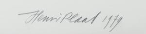 Henri Plaat - Litho, Zonder titel kopen? Bied vanaf 35!