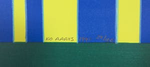 Ko Aarts - Zeefdruk, Zonder titel kopen? Bied vanaf 35!