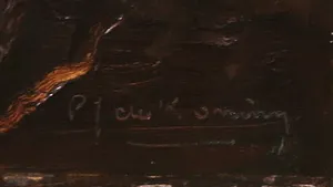 Niet of onleesbaar gesigneerd - Olieverf op doek, Zonder titel kopen? Bied vanaf 1!