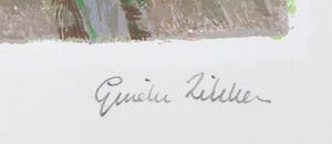 Gineke Zikken - Zeefdruk, Bollenschuur kopen? Bied vanaf 35!