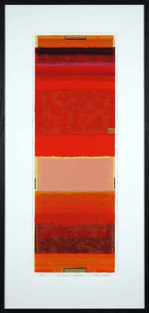 Tineke Looman - Zeefdruk, Le moment suprême - Ingelijst (Groot) verkocht voor € 35!