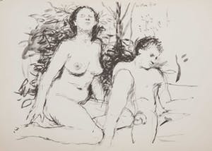 Aat Veldhoen - Rotaprint, Naakt paar kopen? Bied vanaf 35!