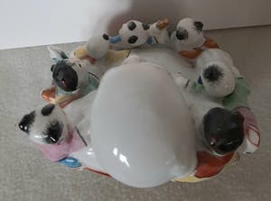 Niet of onleesbaar gesigneerd - Porselein Hotei met kinderen kopen? Bied vanaf 1!